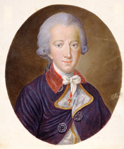 Portrait of Joseph II of Germany (1741-90), holy Roman emperor, c.1780 by Unbekannt Unbekannt